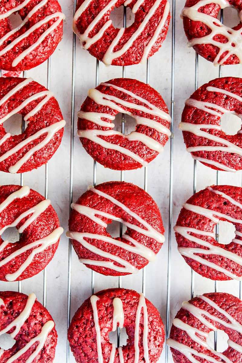 Red Velvet Mini Donuts