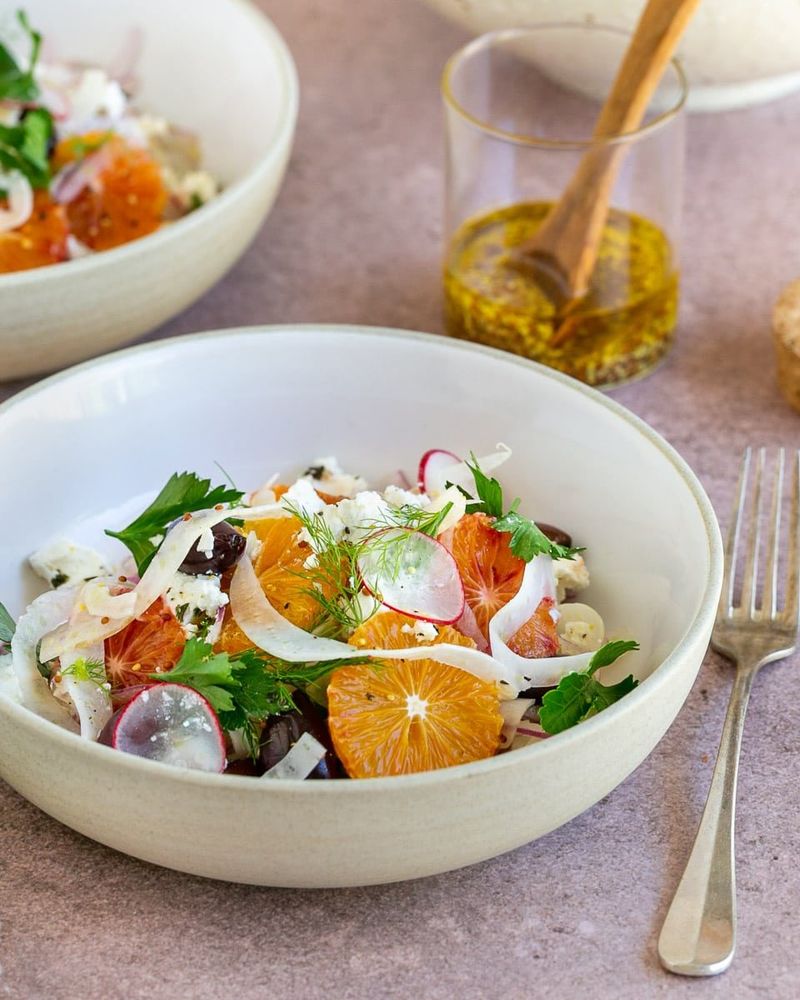 Fennel And Citrus Sunshine Plate