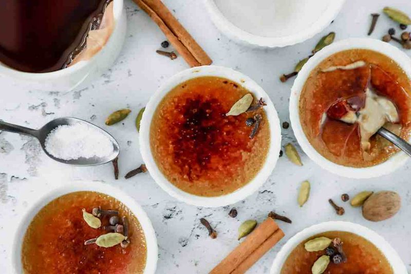 Chai-Spiced Crème Brûlée