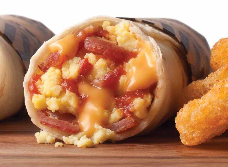 Taco John's Meat & Potato Burrito