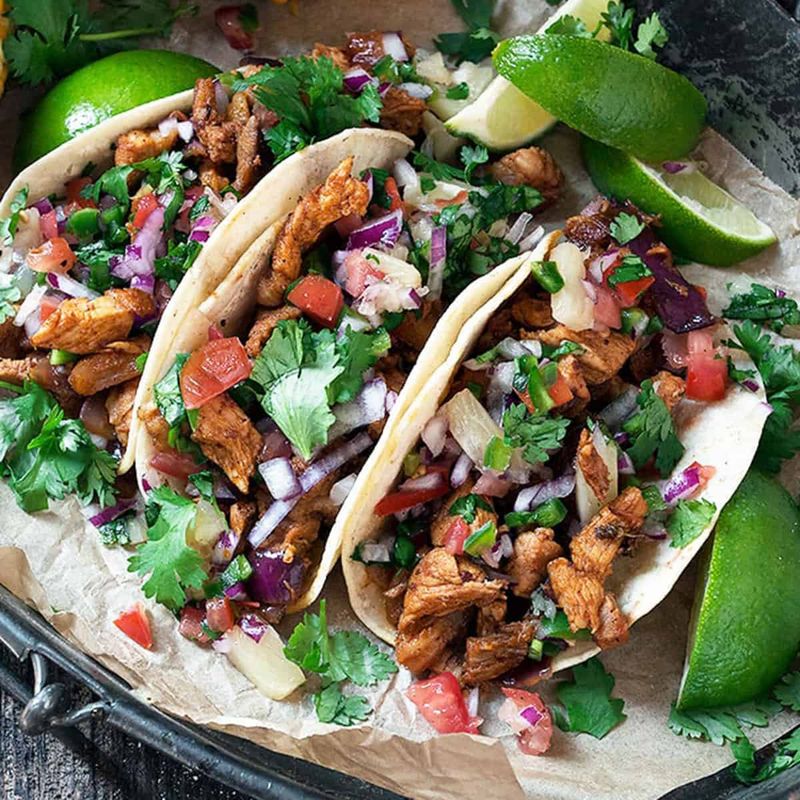 Street-Style Tacos Al Pastor