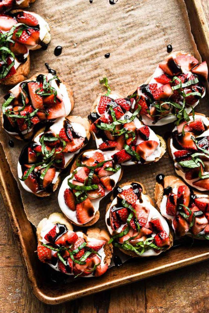 Argument Ender: Strawberry Balsamic Bruschetta