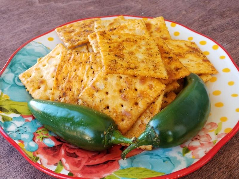 Spicy Jalapeño Crackers