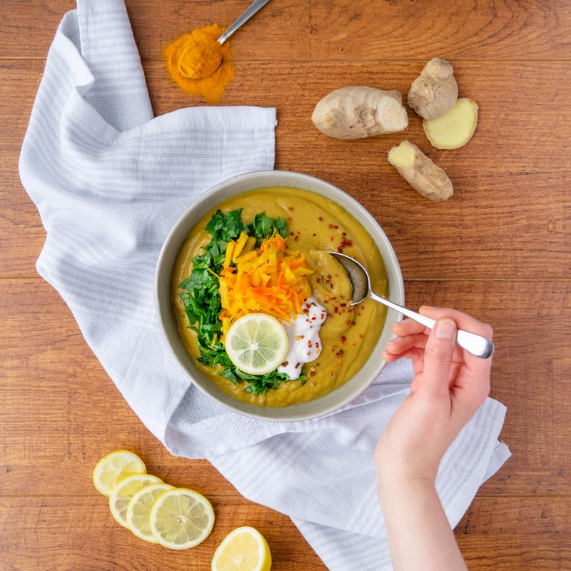 Turmeric Ginger Immunity Soup