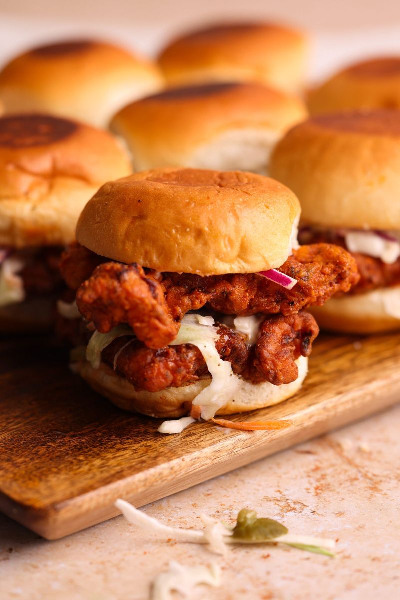 Nashville Hot Chicken Sliders