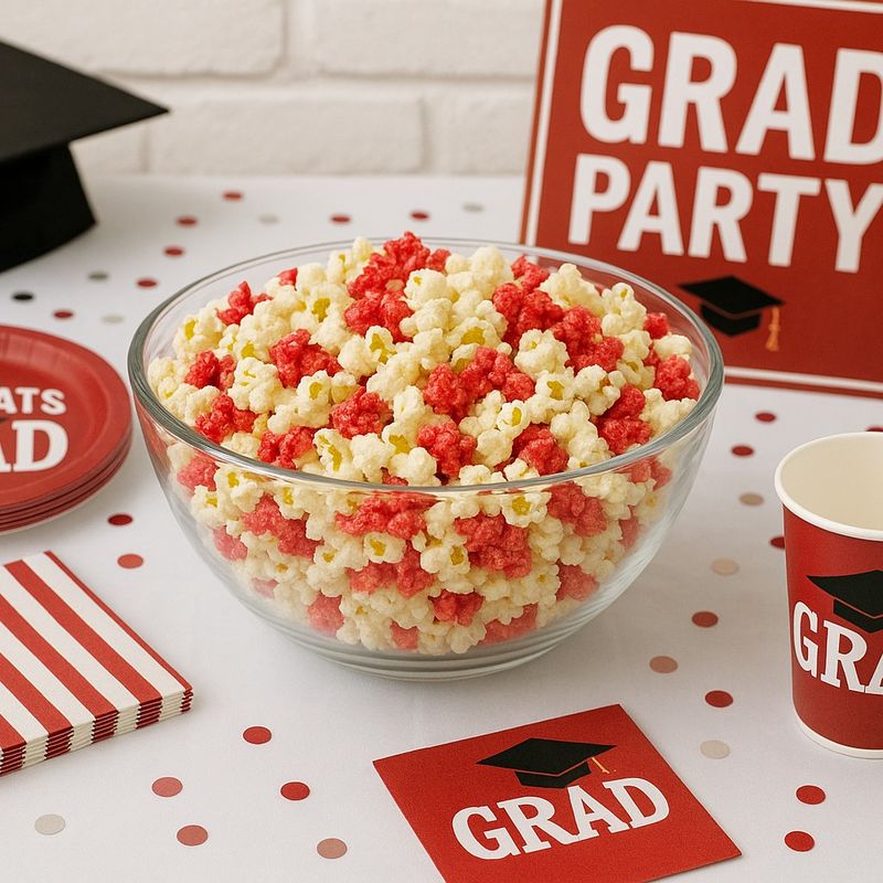 School Colors Popcorn