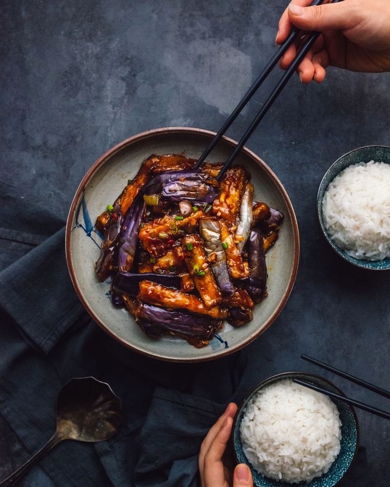 Sichuan Spicy Eggplant – China