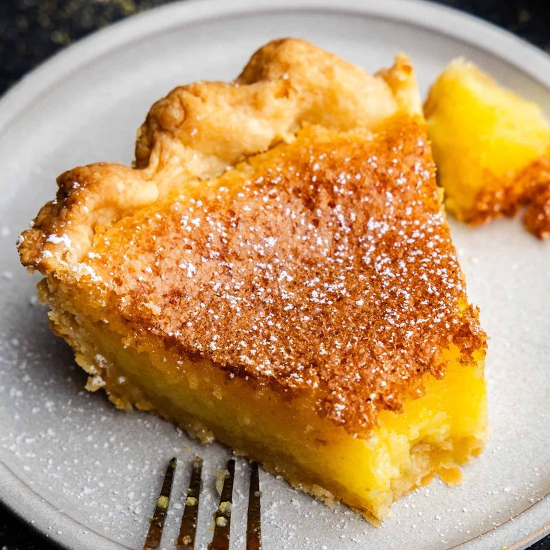 Chess Pie With Cornmeal Crust
