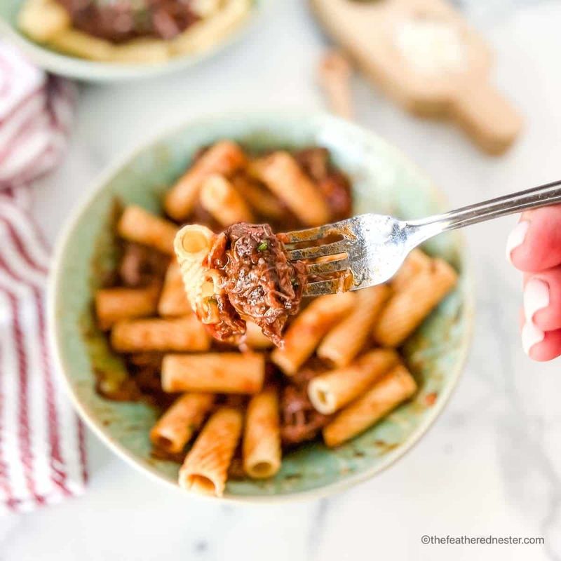 Short Rib Bolognese Rigatoni