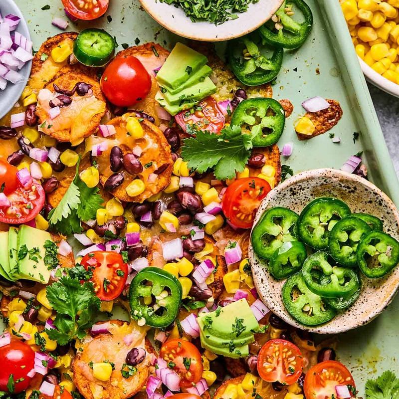 Loaded Sweet Potato Nachos