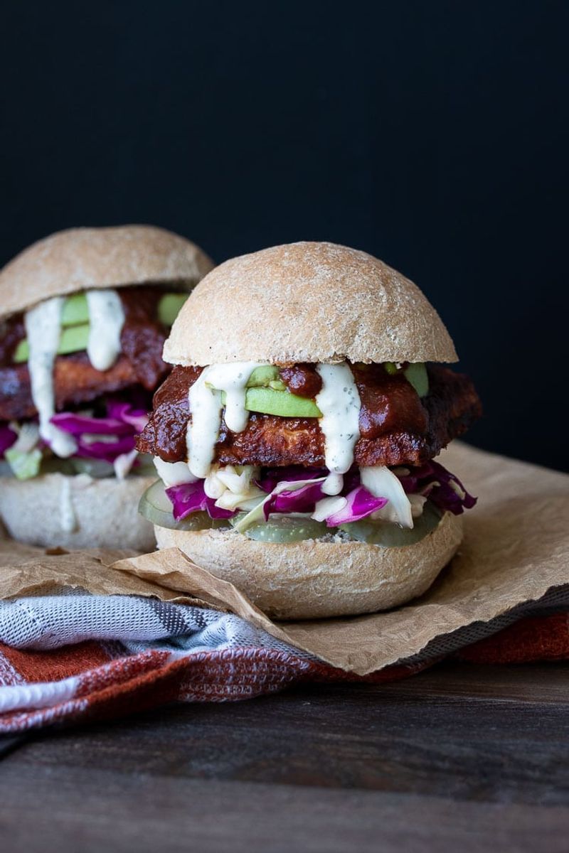BBQ Tempeh Sliders