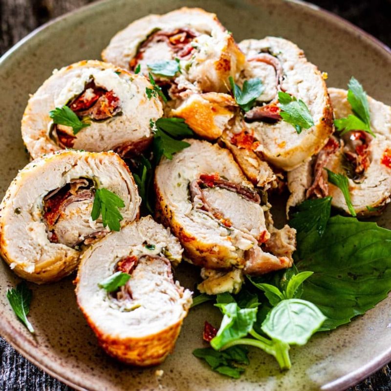 Prosciutto-Wrapped Chicken With Sage