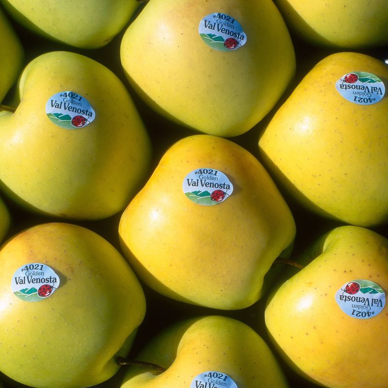 Fruit Stickers Are Edible