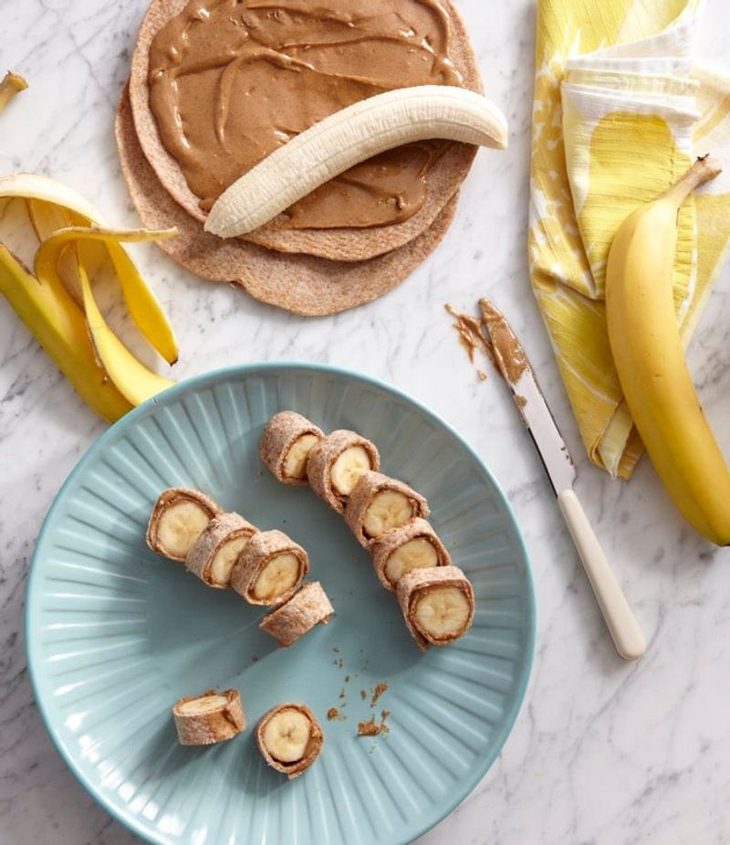 Peanut Butter Banana Roll-Ups