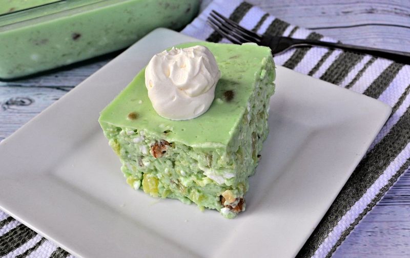 Green Slime Dessert (Mexico)
