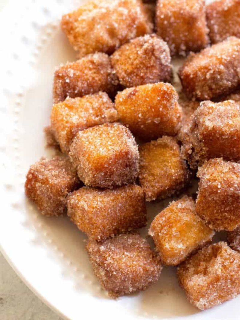 Churro Bites With Cinnamon Sugar