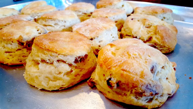 Buttermilk Biscuits With Sorghum Butter
