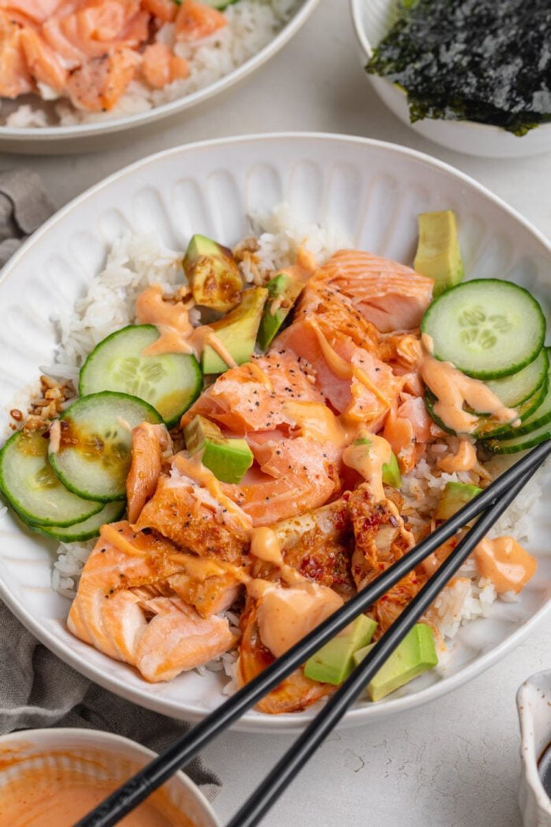 Salmon Rice Bowl