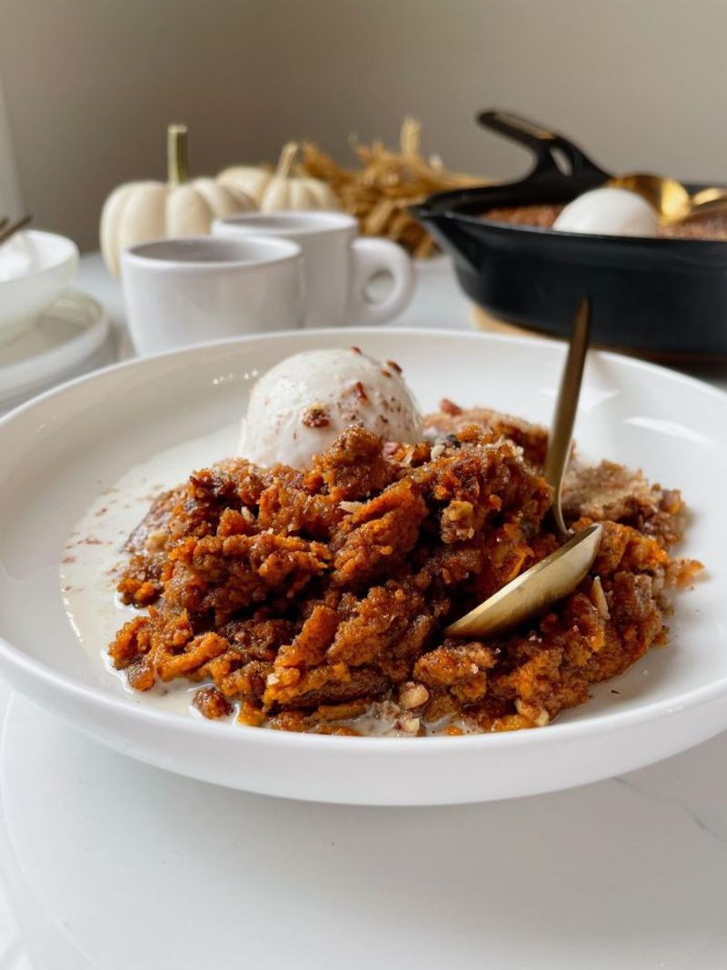 Pumpkin Pecan Crumble