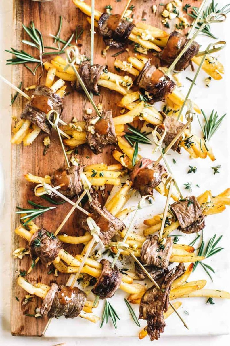 Snail Skewers With Herb Butter