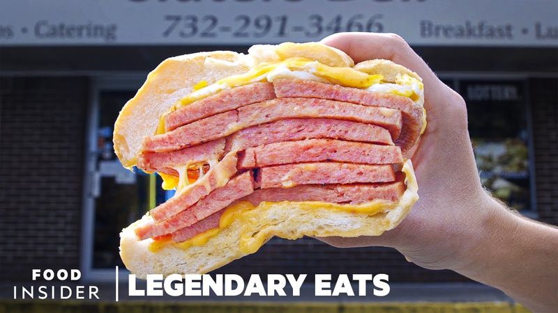 New Jersey: Pork Roll (Taylor Ham)