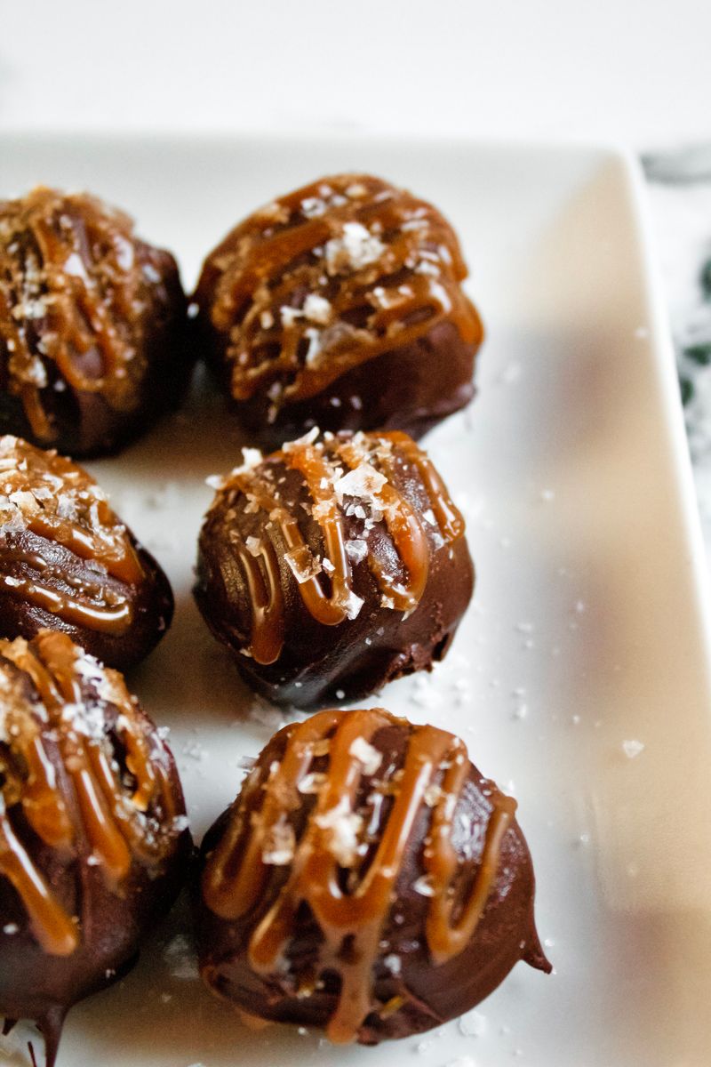 Salted Caramel Truffles