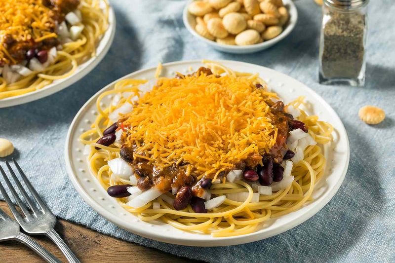 Ohio's Cincinnati Chili Cheese Concoction