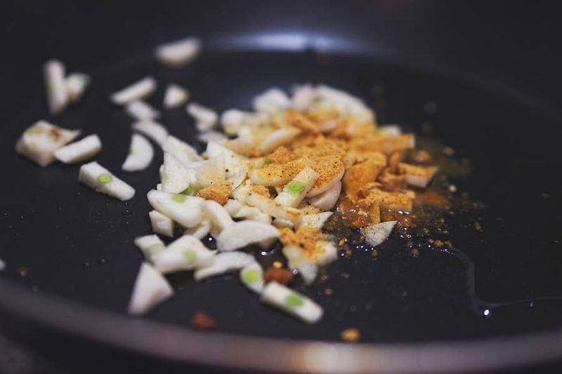 Cooking Garlic Too Early