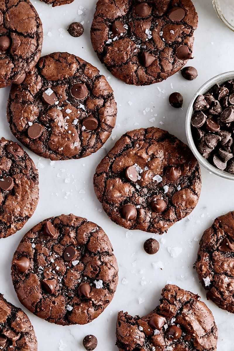 Double Chocolate Chip Cookies