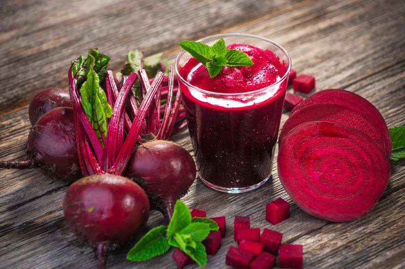 Beetroot Juice Drops Numbers Fast