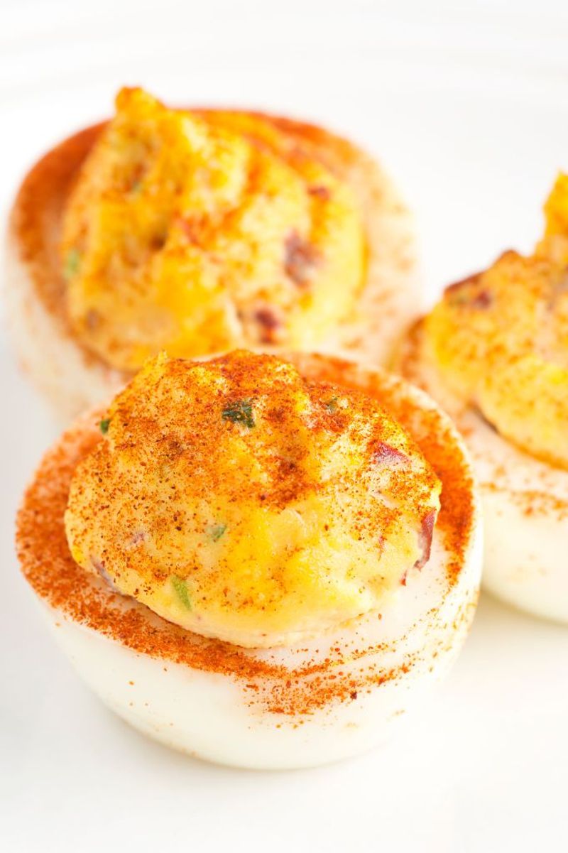 Pimento Cheese Deviled Eggs