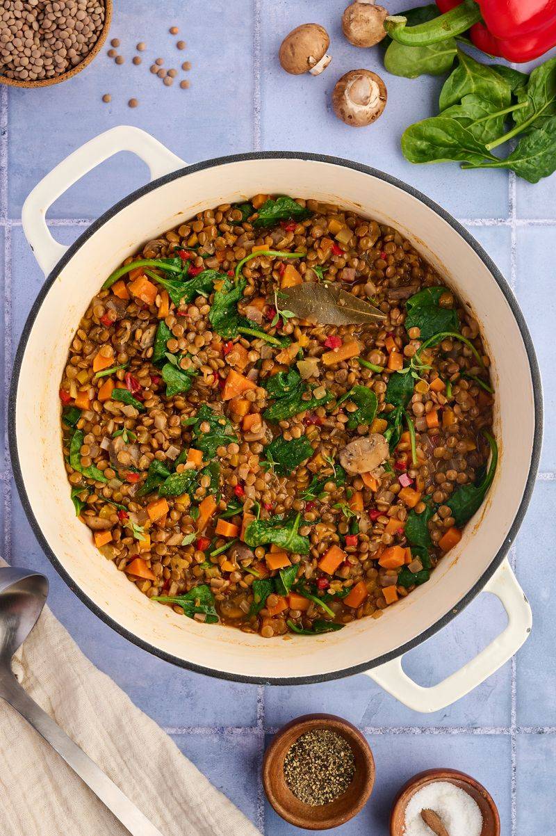 Cozy Lentil And Veggie Stew