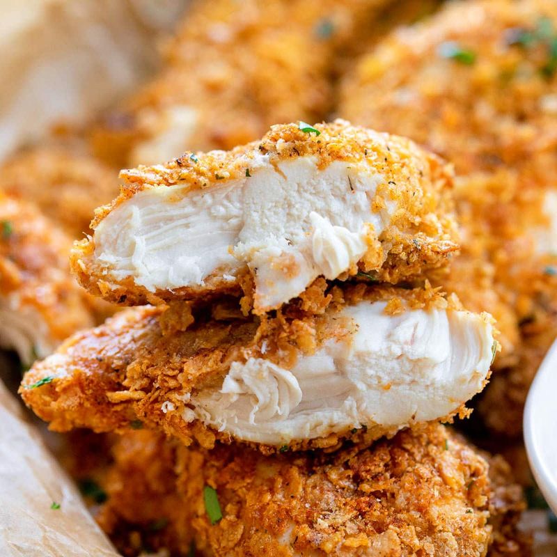 Crispy Baked Chicken Tenders