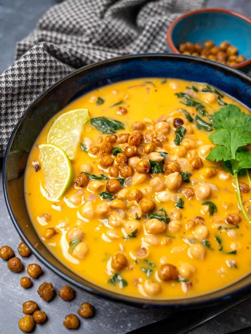 Quick Coconut Chickpea Curry