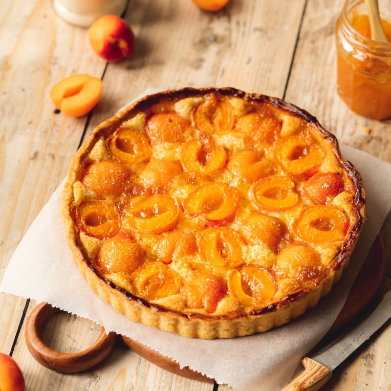 Apricot Frangipane Tart