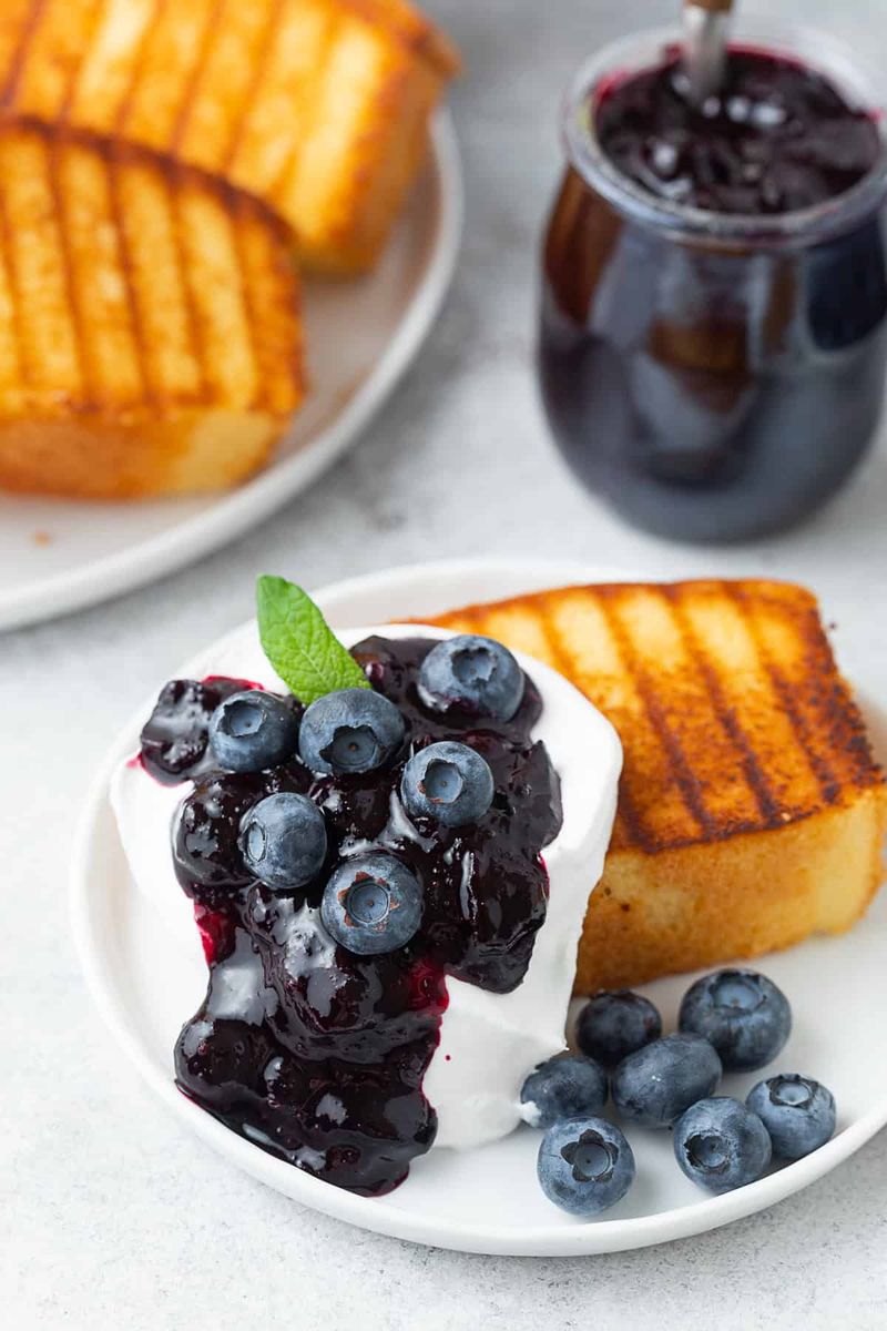Grilled Pound Cake