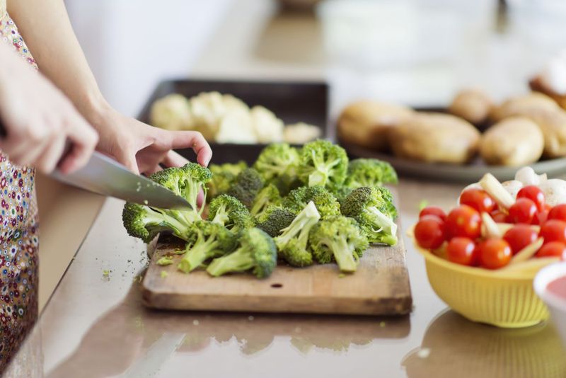 Hard-To-Digest Raw Vegetables