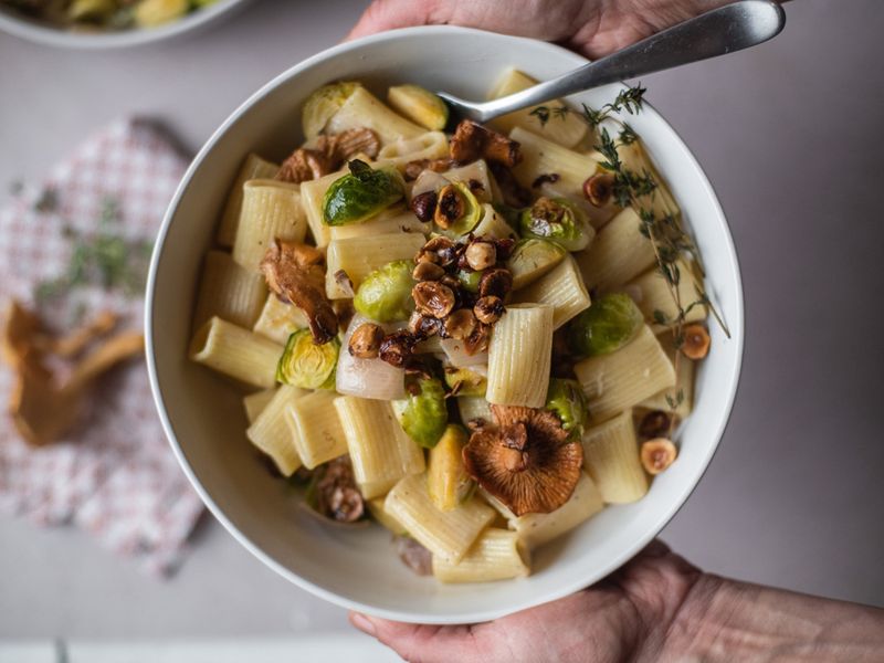 Chanterelle Mushroom Pasta