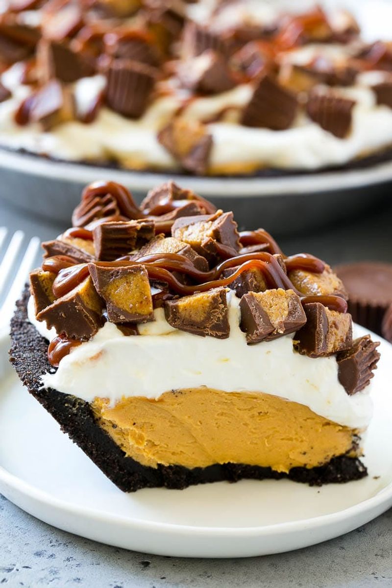 Peanut Butter Cookie Pie Heaven