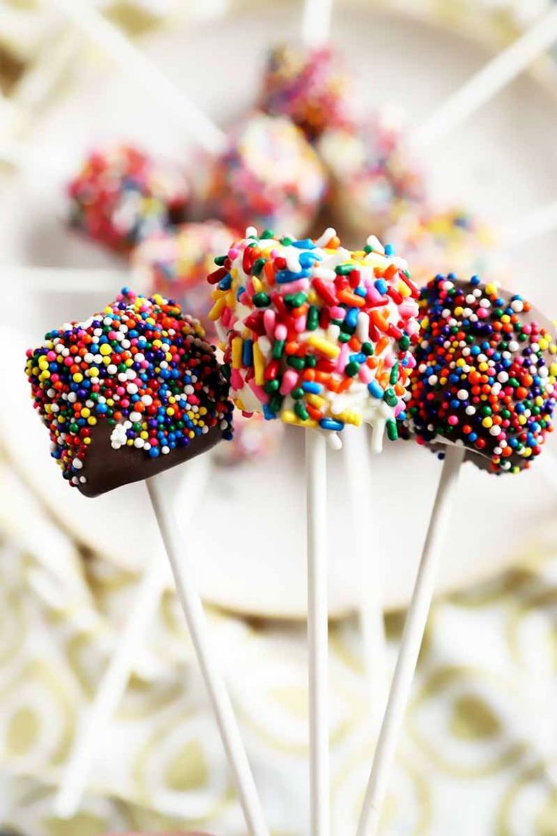 Marshmallow Pop Grads On Sticks