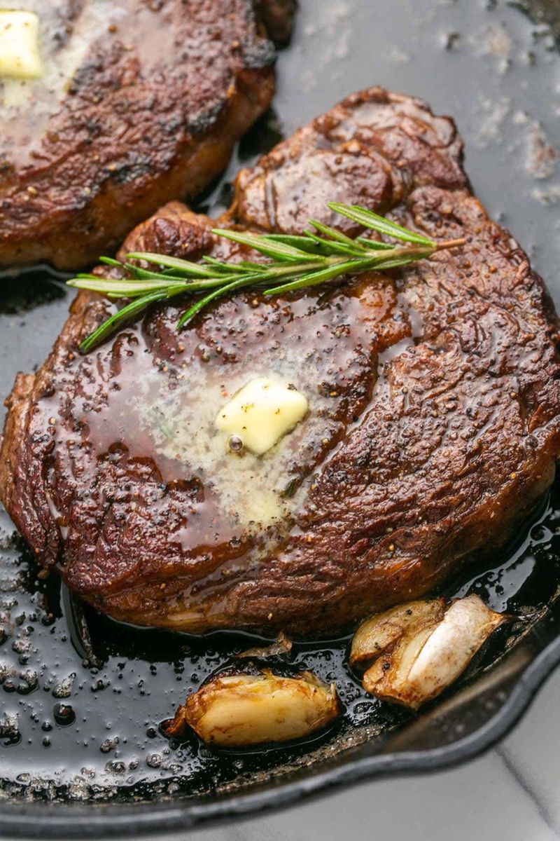 Sizzling Garlic Butter Steak