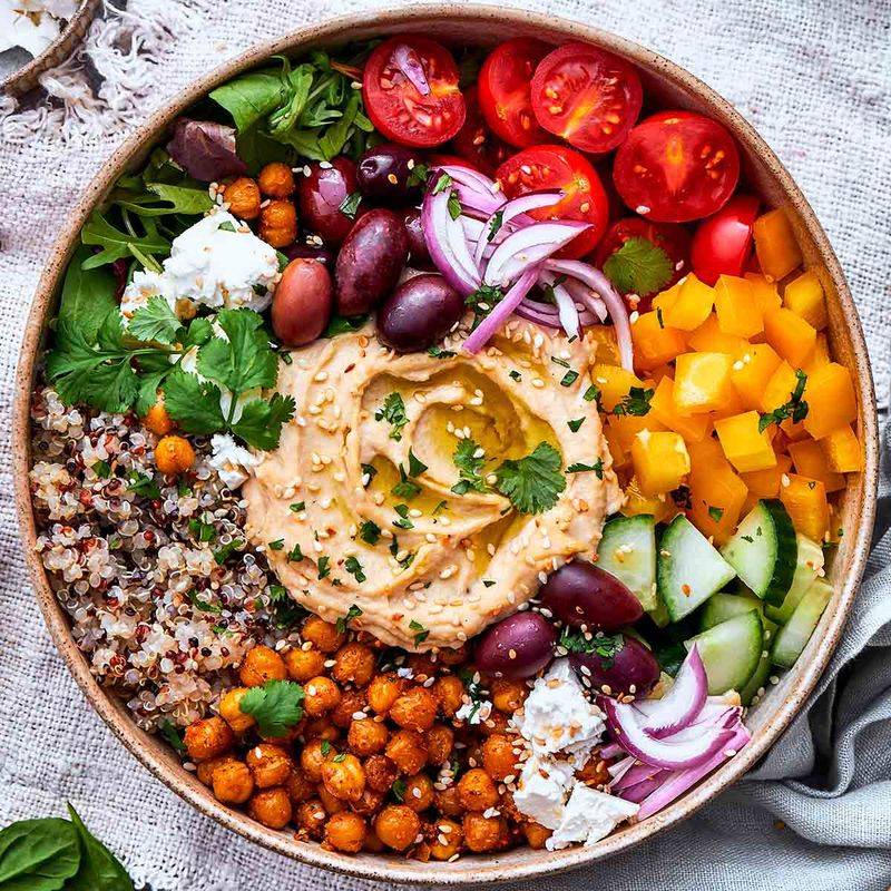 Mediterranean Quinoa Bowl