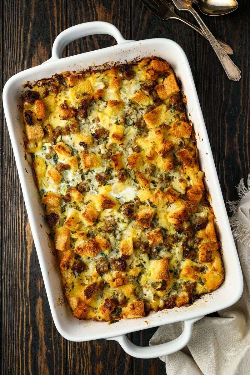 Sausage Egg Breakfast Casserole