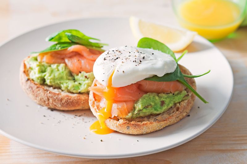 Speedy Avocado English Muffin