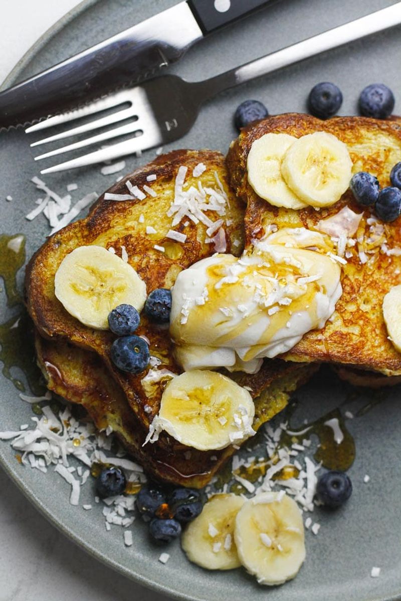 Dairy-Free French Toast With Coconut Milk