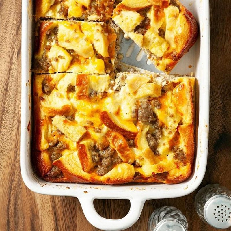 Breakfast Sausage Cake