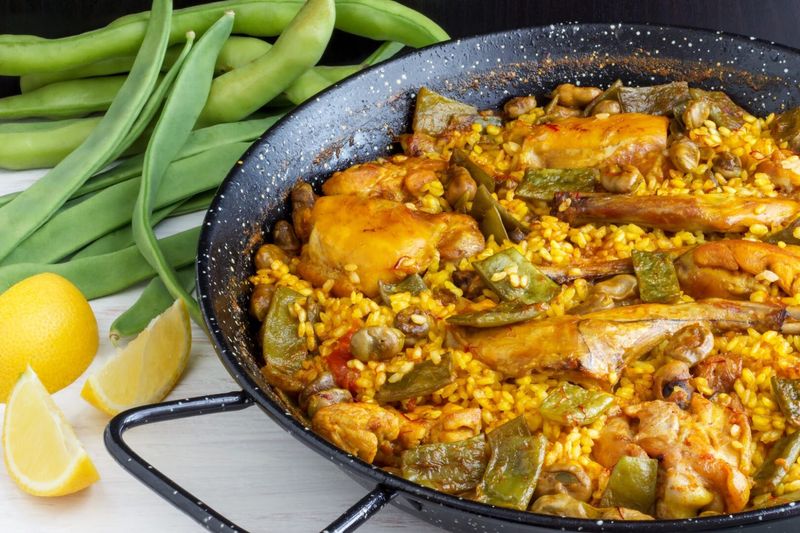 Paella With Snails