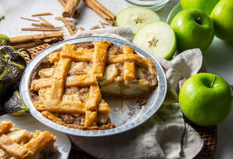 Green Chile Apple Pie (New Mexico)