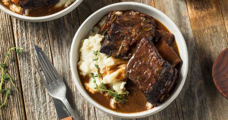 Pinot Noir-Braised Beef Short Ribs