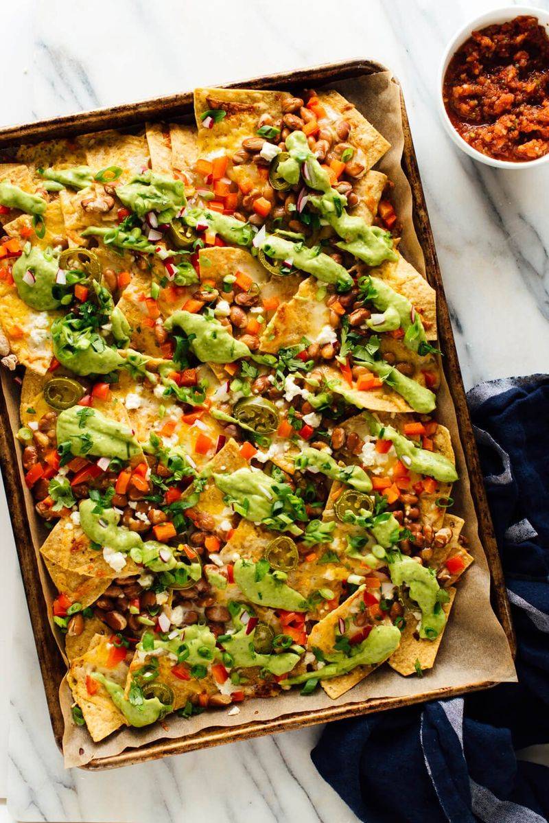 Nachos (When Loaded With Beans And Salsa)